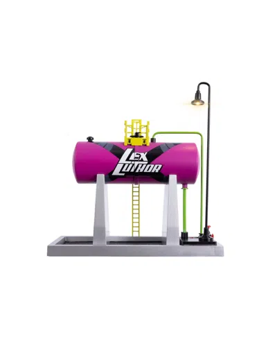 Lionel Dc Comics Lexcorp Kryptonite Plug-expand-play Elevated Tank O Gauge Model Train Accessory In Multi