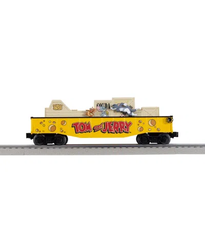 Lionel Tom And Jerry O Gauge Model Train Chasing Gondola Car In Multi