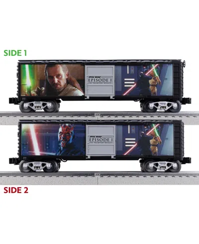 Lionel Star Wars Lightsaber Series Darth Maul Vs. Qui-gon Jin Illuminated Boxcar In Transparent