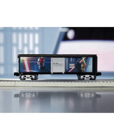Lionel Star Wars Lightsaber Series Darth Maul Vs. Qui-gon Jin Illuminated Boxcar In Transparent