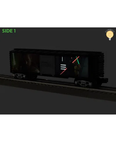 Lionel Star Wars Lightsaber Series Darth Maul Vs. Qui-gon Jin Illuminated Boxcar In Transparent