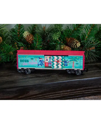 Lionel Disney Stitch Christmas Winter Sunset O Gauge Model Train Boxcar ...