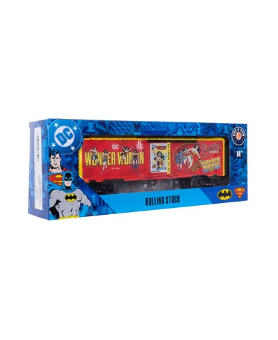 Lionel Dc Comics Wonder Woman And Dc O Gauge Model Train Boxcar In Red