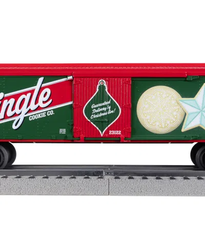 Lionel Peppermint Railroad Christmas Freight Lionchief Electric O Gauge Bluetooth 5.0 Train Set In White