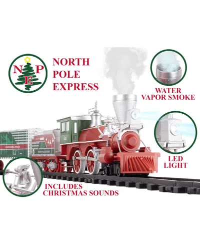 Lionel North Pole Central Battery-operated O Gauge Toy Train Set In Multi