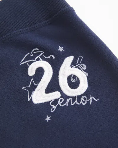 Hollister Senior '26 Graphic Bootcut Sweatpants In Blue