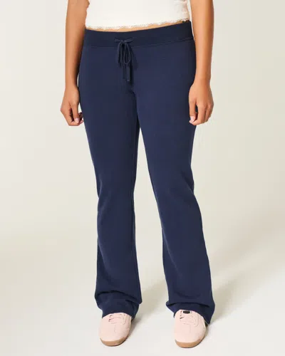Hollister Senior '26 Graphic Bootcut Sweatpants In Blue