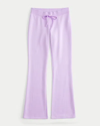 Hollister Bootcut Sweatpants In Purple