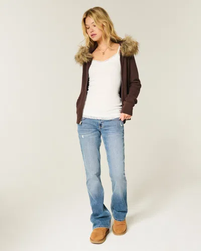 Hollister Lace Trim Layering Cami In Yellow