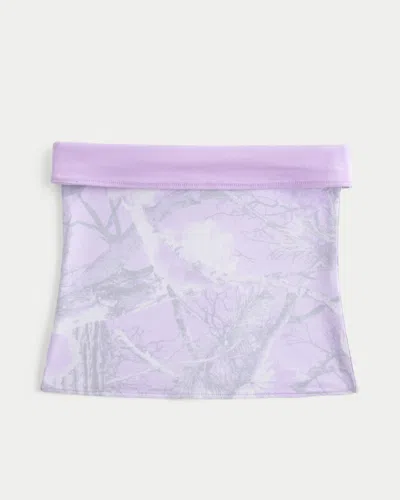 Hollister Taylor Reversible Tube Top In Purple