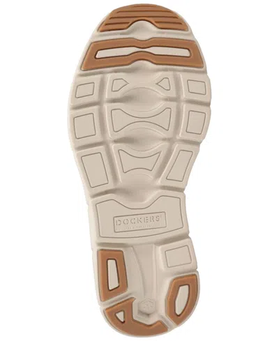 Dockers Men's Go-4-it Active Rebound Knit Lace-up Sneakers In Neutral