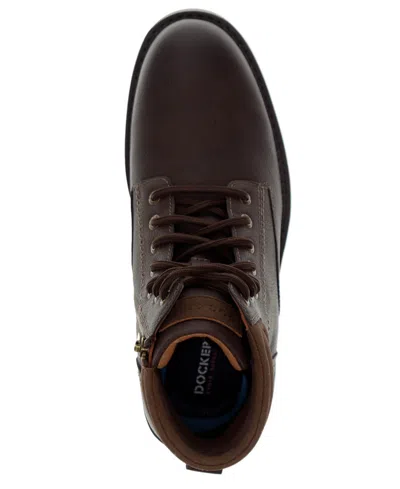 Dockers Mens Telford Stain Defender Rugged Boot In Brown
