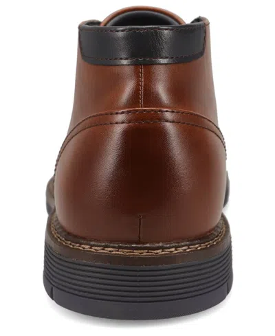 Dockers Mens Esmond Dress Casual Lace Up Ankle Boot In Brown