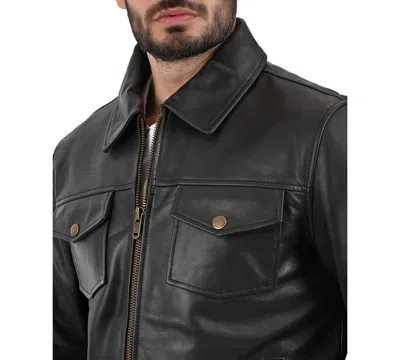 Frye Men's Regular-fit Collared Neck Jacket In Brown
