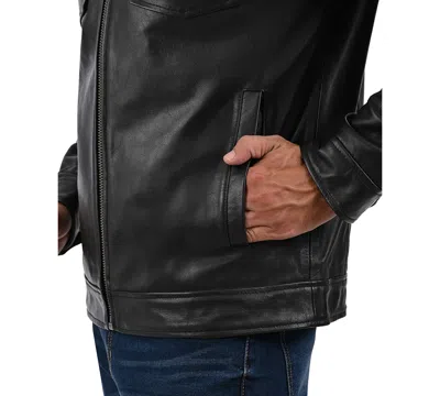 Frye Men's Regular-fit Collared Neck Jacket In Black