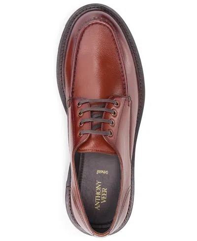 Anthony Veer Barret Moc Derby In Brown