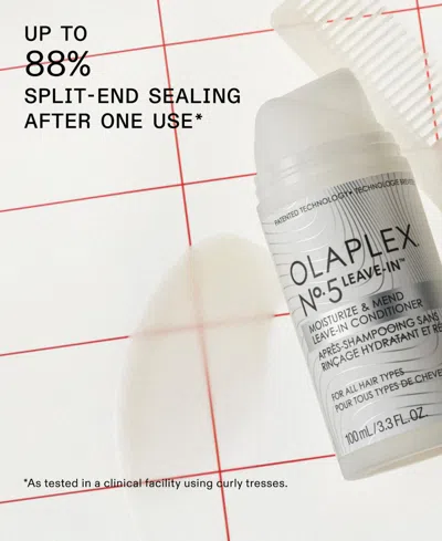 Olaplex Nâº.5 Leave-in Moisturize And Mend Leave-in Conditioner, 3.3 Oz. In Transparent