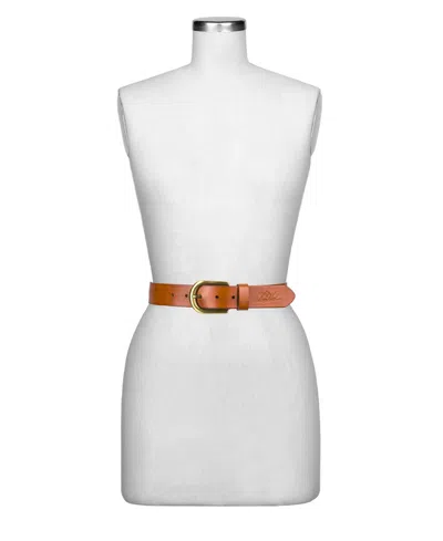 Patricia Nash Women's Vietri Heritage Leather Belt In Brown