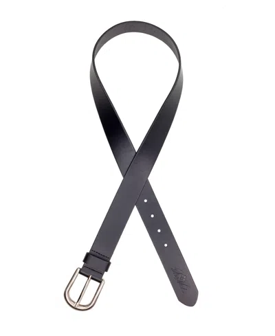 Patricia Nash Women's Vietri Heritage Leather Belt In Black