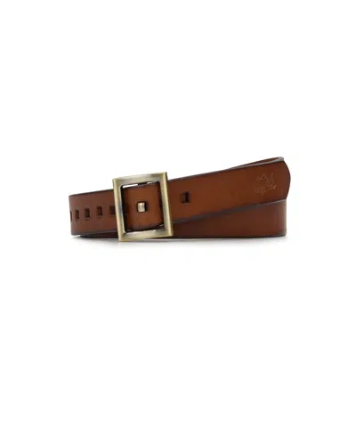 Patricia Nash Women's Huxton Leather Belt In Brown