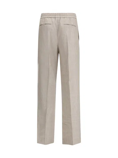 Brioni Straight-leg Asolotrousers In Gray