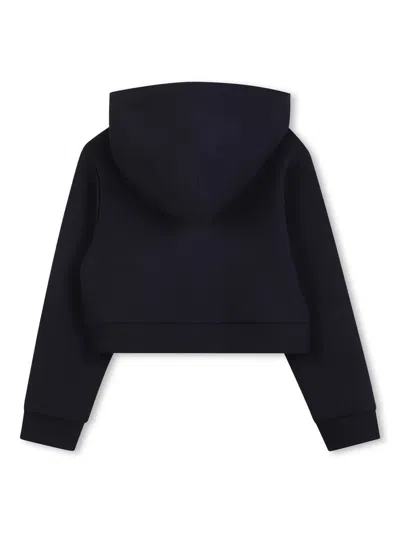 Marc Jacobs Cardigan Con Cappuccio In Blue