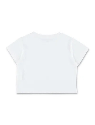 Stella Mccartney Tee Small Circle Logo In White