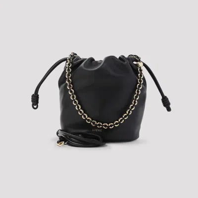 Loewe Flamenco Purse Bucket Bag In Black