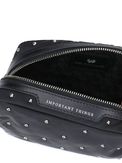 Anya Hindmarch Important Things Pouch In Black