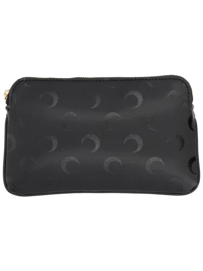 Marine Serre Wallet Moon In Black