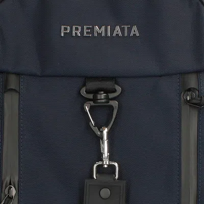 Premiata Ventura Double-layer Padded Backpack In Blue
