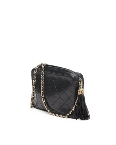 Pre-owned Chanel Cc Camera Bag In Black