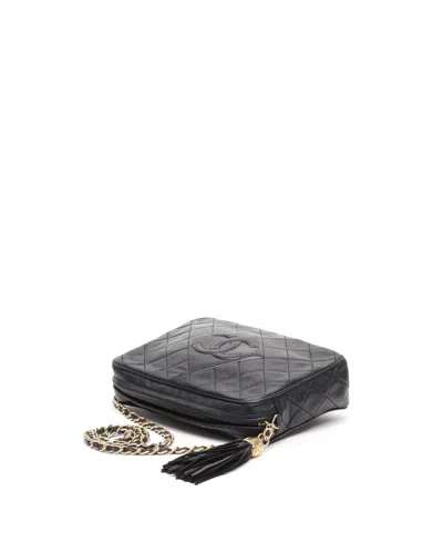 Pre-owned Chanel Cc Camera Bag In Black