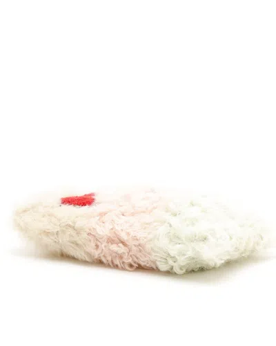 Miu Miu Shearling Chain Bag In Multi