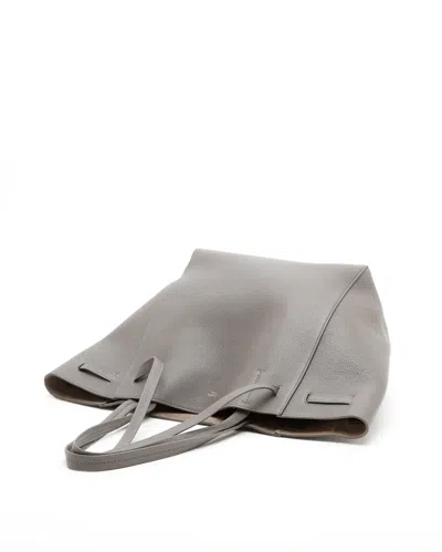 Celine Céline Small Cabas Phantom Tote Bag In Gray