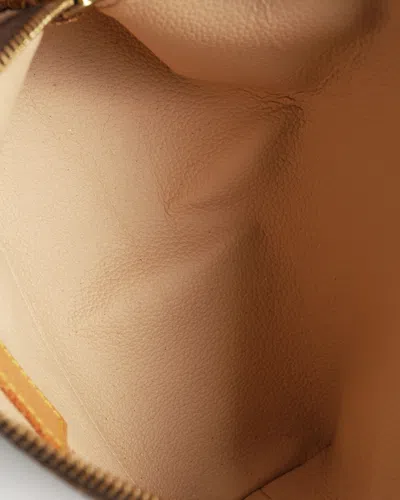 Pre-owned Louis Vuitton Monogram Cosmetic Pouch In Brown