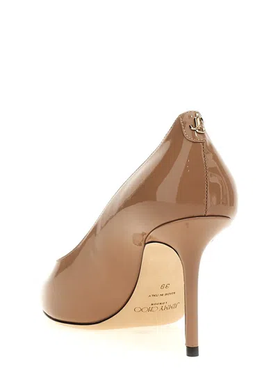 Jimmy Choo Love Pumps Beige In Brown