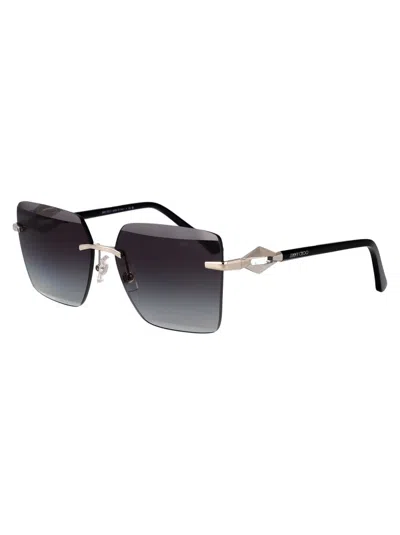 Jimmy Choo Sunglasses In Gray