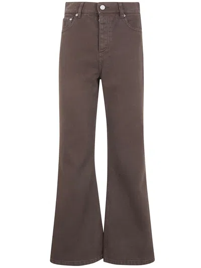 By Malene Birger "houston" Flared Trousers Clothing In Brown