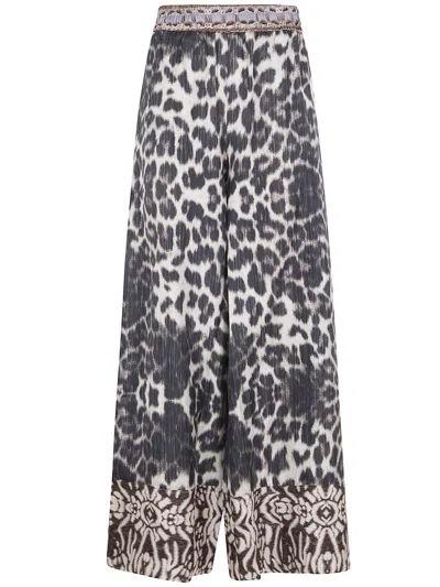 Pierre-louis Mascia Cialda Palazzo Pants In Neutral