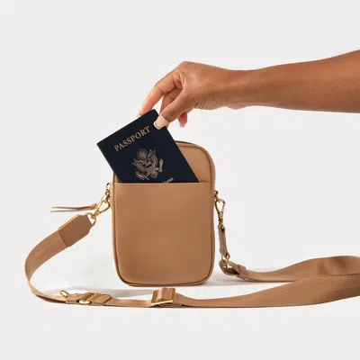 Bandolier Dillon Bag - Tan/gold (copy)