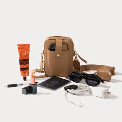 Bandolier Dillon Bag - Tan/gold (copy)