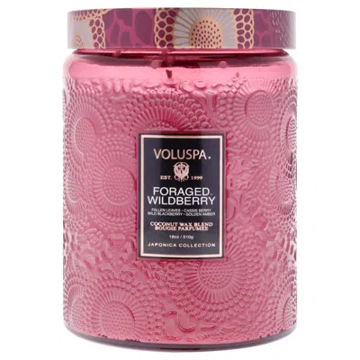 Voluspa Japonica Collection Large - Foraged Wildberry By  For Unisex - 18 oz Candle In Pink