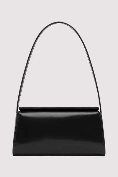 St Agni Mini Baguette Shoulder Bag In Black