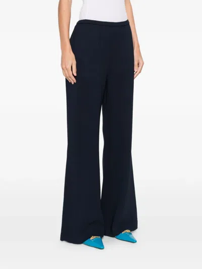 Hemisphere Elasticated-waistband Trousers In Blue