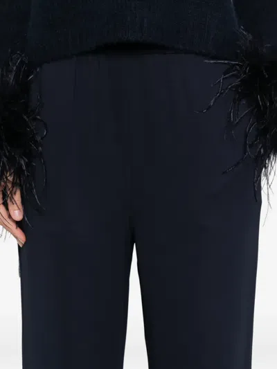 Hemisphere Elasticated-waistband Trousers In Blue