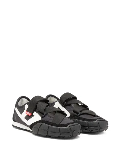 Diesel S-pagodha-tongue-free Strap Sneakers In Ripstop In Multi