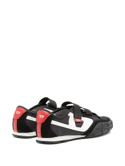 Diesel S-pagodha-tongue-free Strap Sneakers In Ripstop In Multi