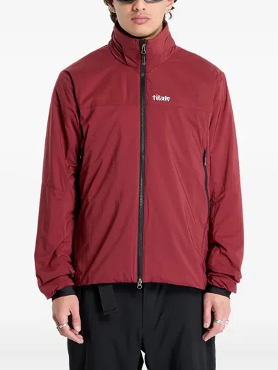 Tilak Verso 22 Jacket In Burgundy