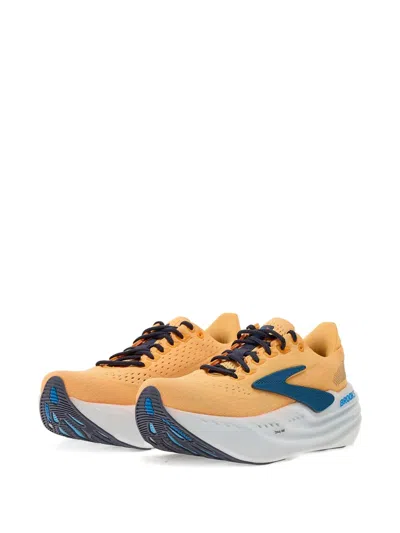 Brooks Glycerin Max M Lace-up Sneakers In Orange